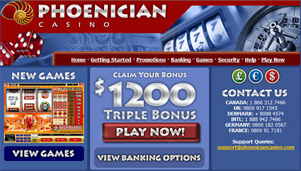 Visit Phoenician Online Casino Now!